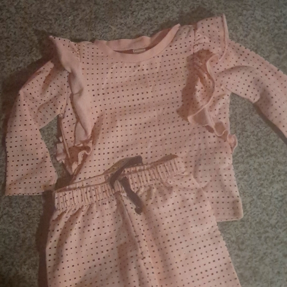 Pink Polka dot set - Picture 2 of 6